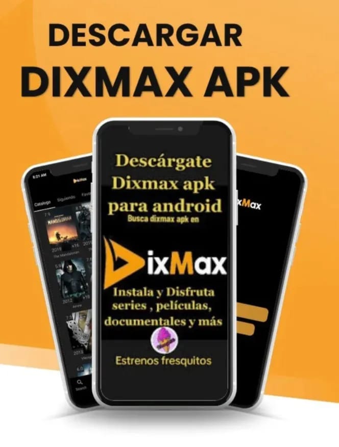 Android 1 Descargar DixMax APK v2.4.0 para Android | Ver series, películas y documentales gratis sin anuncios