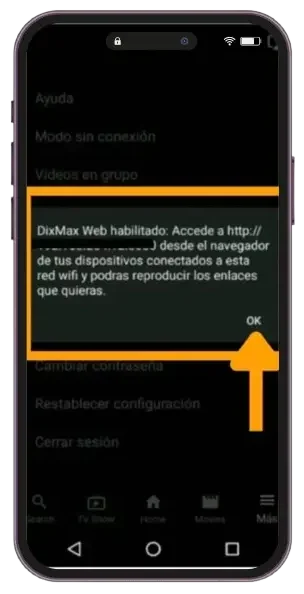 PC ( Windows) 4 Transferir DixMax APK a PC con Windows usando un teléfono inteligente Android