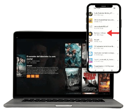Android 3 Paso para abrir el archivo APK de DixMax en Android desde la carpeta de descargas – guía para instalar DixMax APK para Android.